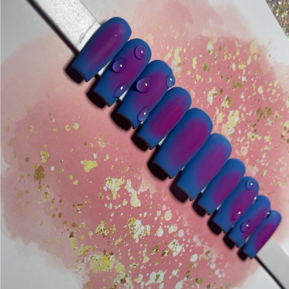 Hand made press on nails